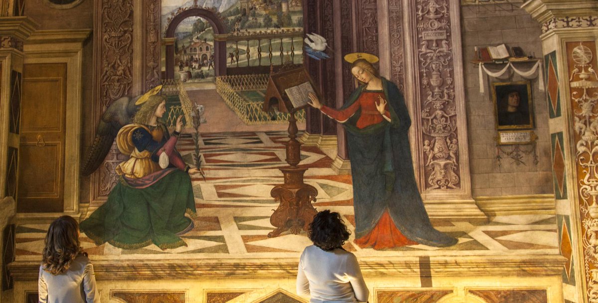 #poseMW Pintoricchio è finito direttamente dentro la sua Cappella Bella #Spello con autoritratto #Umbria <a href="/MuseumWeek/">ᴍᴜsᴇᴜᴍᴡᴇᴇᴋ 🏛</a>