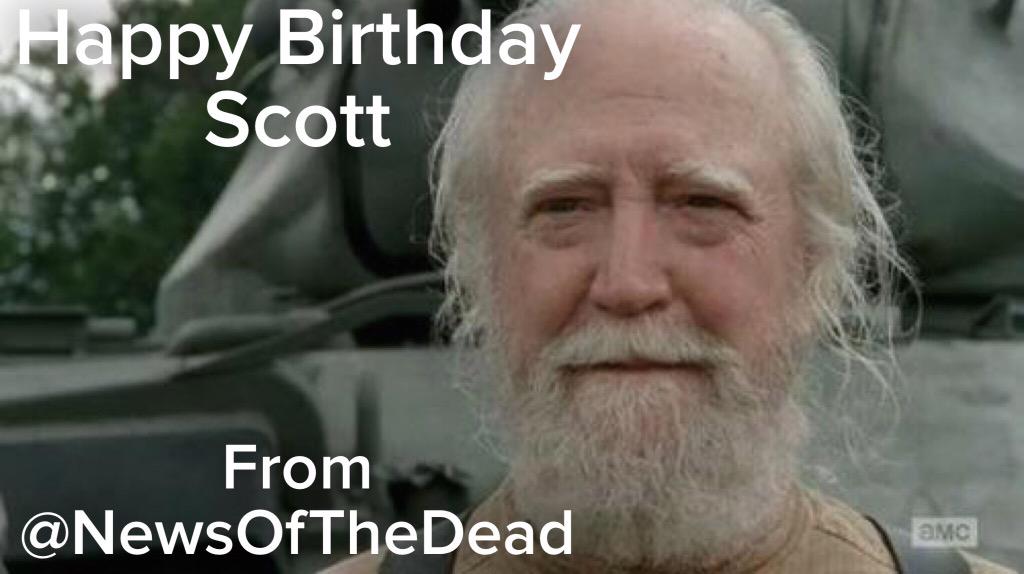 Happy Birthday to the legend, Scott Wilson. 