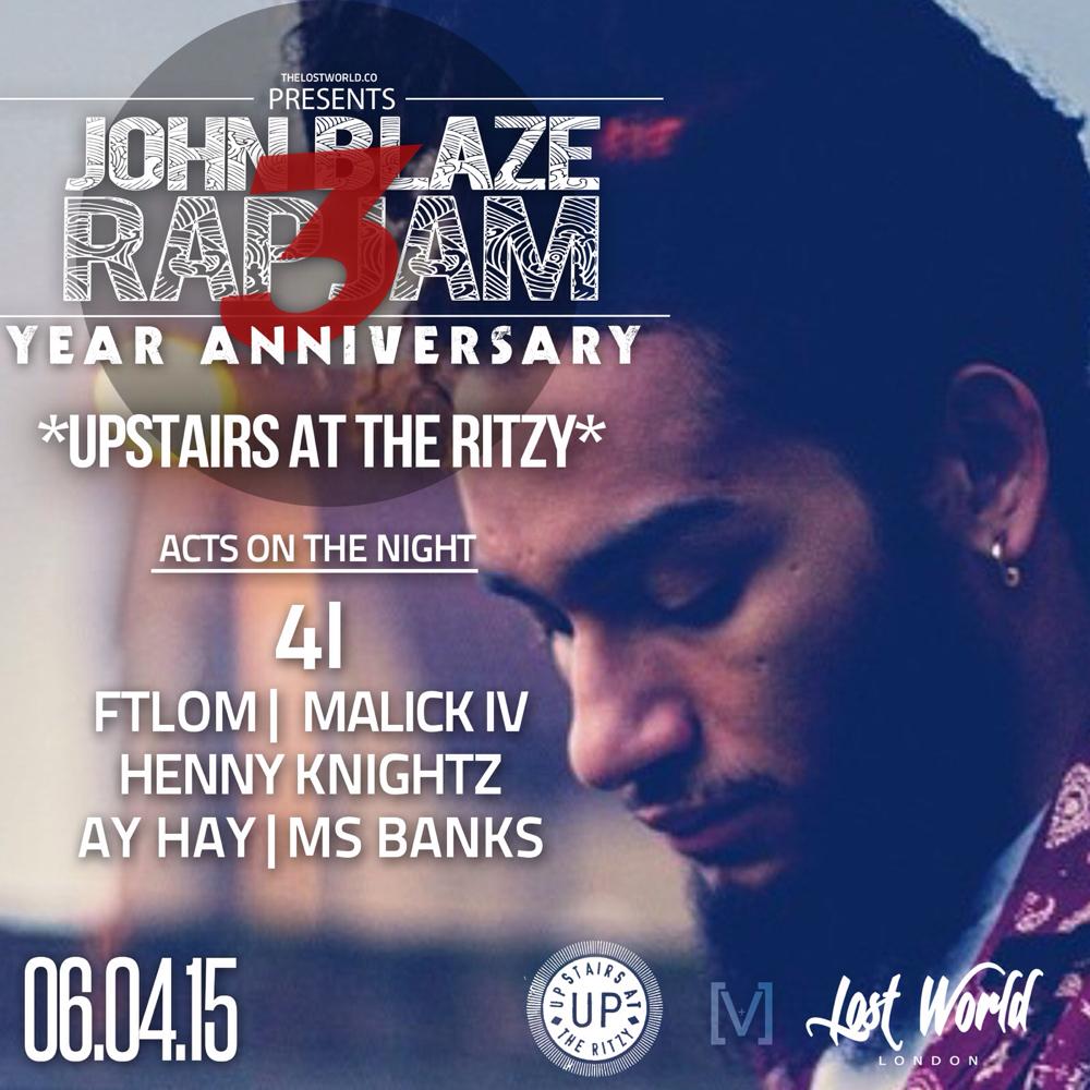 ItsMykool's tweet photo. #RapJam 3 year anniversary bank holiday Monday ft @4IOfficial @MalickIV @Gambit_Ace @ MsBanks94 and more!!! http://t.co/XXzcYnXLl1