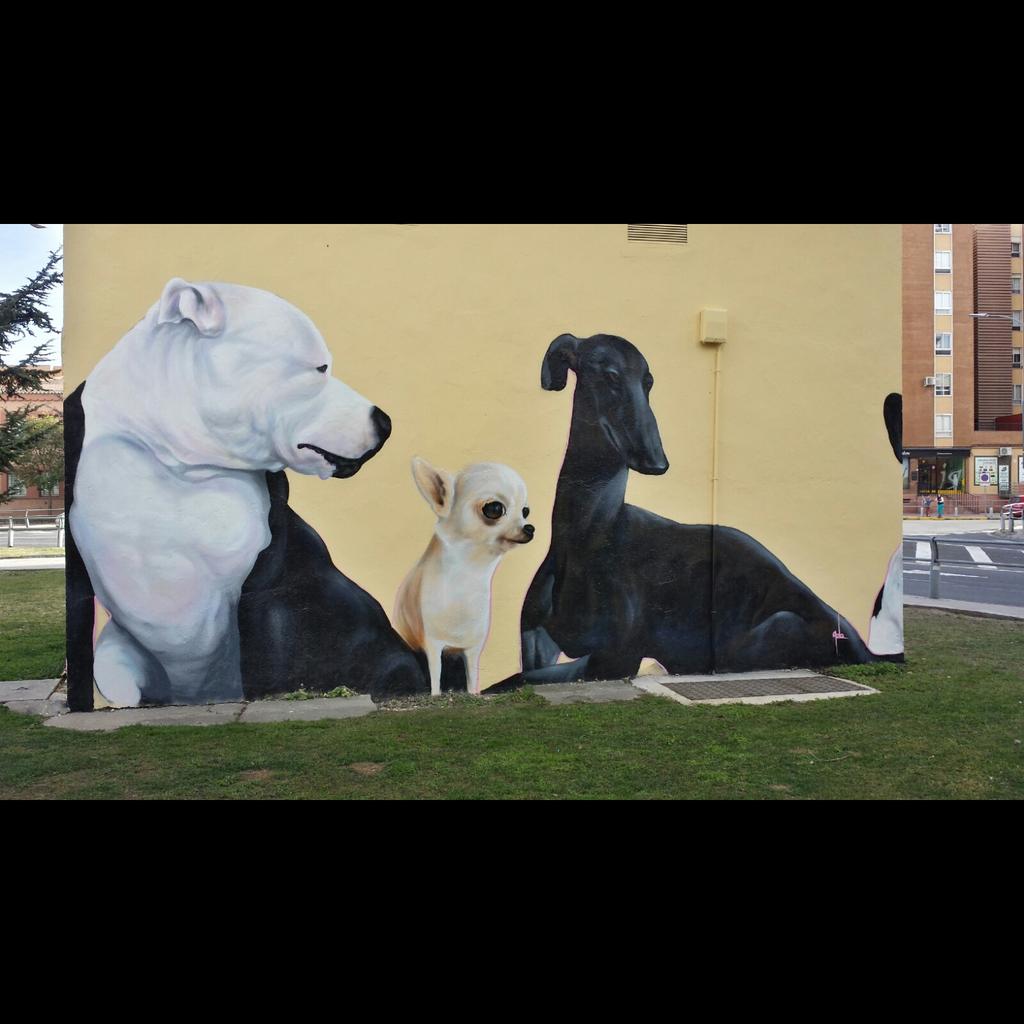 "Dogs"
#graffiti #CiudadParaTodos