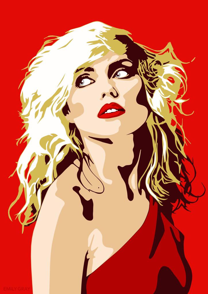 EmilyGrayArt's tweet photo. New Debbie Harry print - Perspex version coming soon #blondie #debbieharry #popart http://t.co/cGyUpRb4Zu