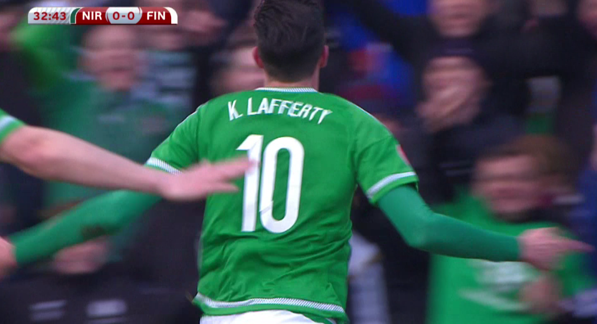 SkySportsNews's tweet photo. GOAL! Northern Ireland 1 - 0 Finland (K Lafferty). Lafferty gives NI the lead. SS5. http://t.co/Vl2CXvuzpJ #SSNHQ http://t.co/Sx1ZffvkZB