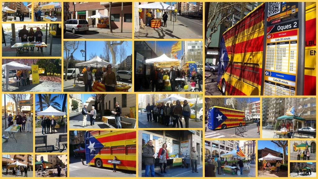 ANC_Reus's tweet photo. Gran participació a la jornada d'ahir a #Reus 25 punts informatius, més d 10.000 folletons i d 2.500 globus repartits http://t.co/QaYstUqRO9