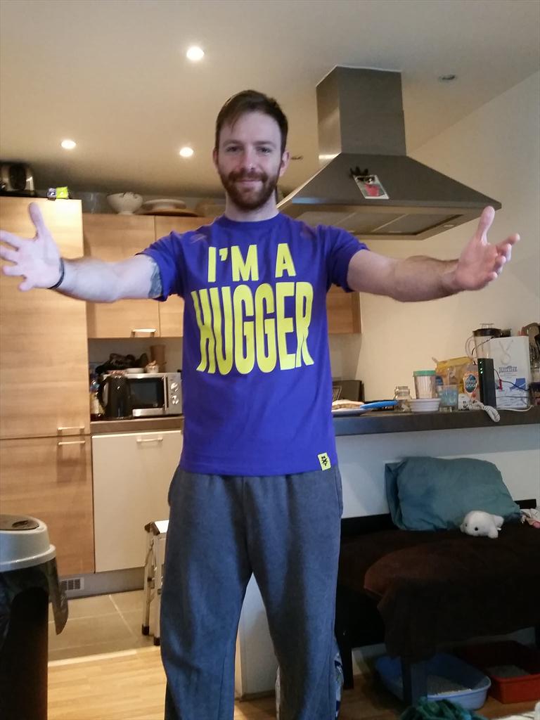 Stephens_josh's tweet photo. Wrestlemania! Channelling my inner @itsBayleyWWE http://t.co/wFNPpMOteD