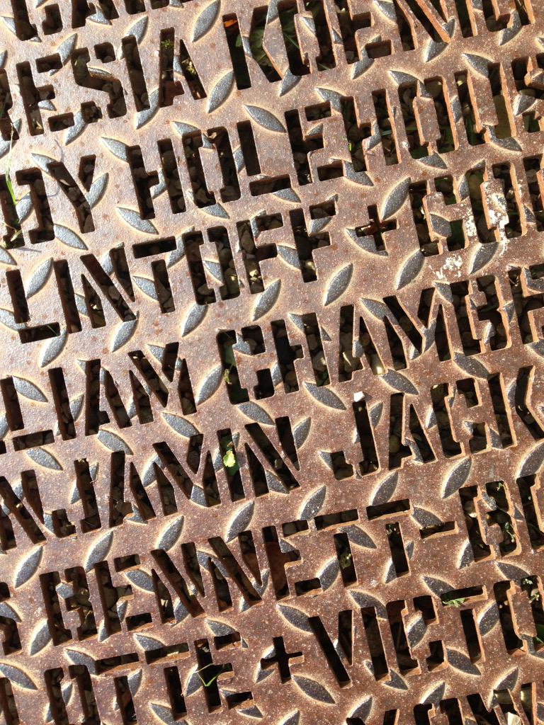 BenAtkinsDesign's tweet photo. #FontSunday @DesignMuseum ... Yorkshire Sculpture Park 04 ... http://t.co/7phIIi9EbJ