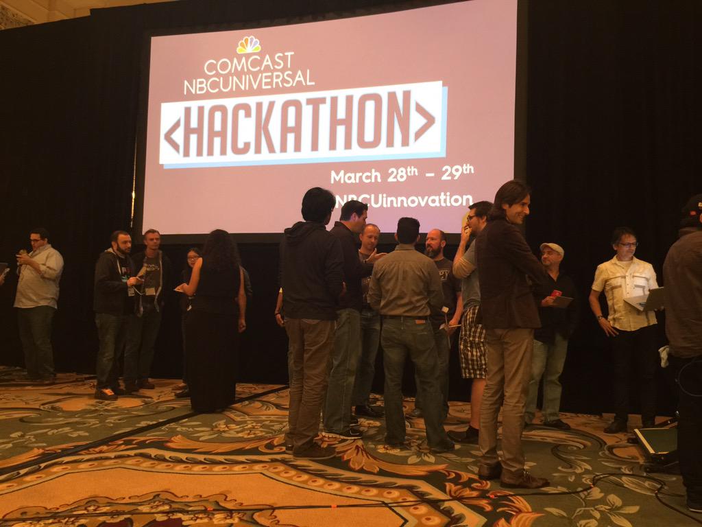OrlandoWeekly's tweet photo. At Portofino Bay @UniversalORL for #NBCUinnovation Hackathon presentations http://t.co/bmMwyN56VZ