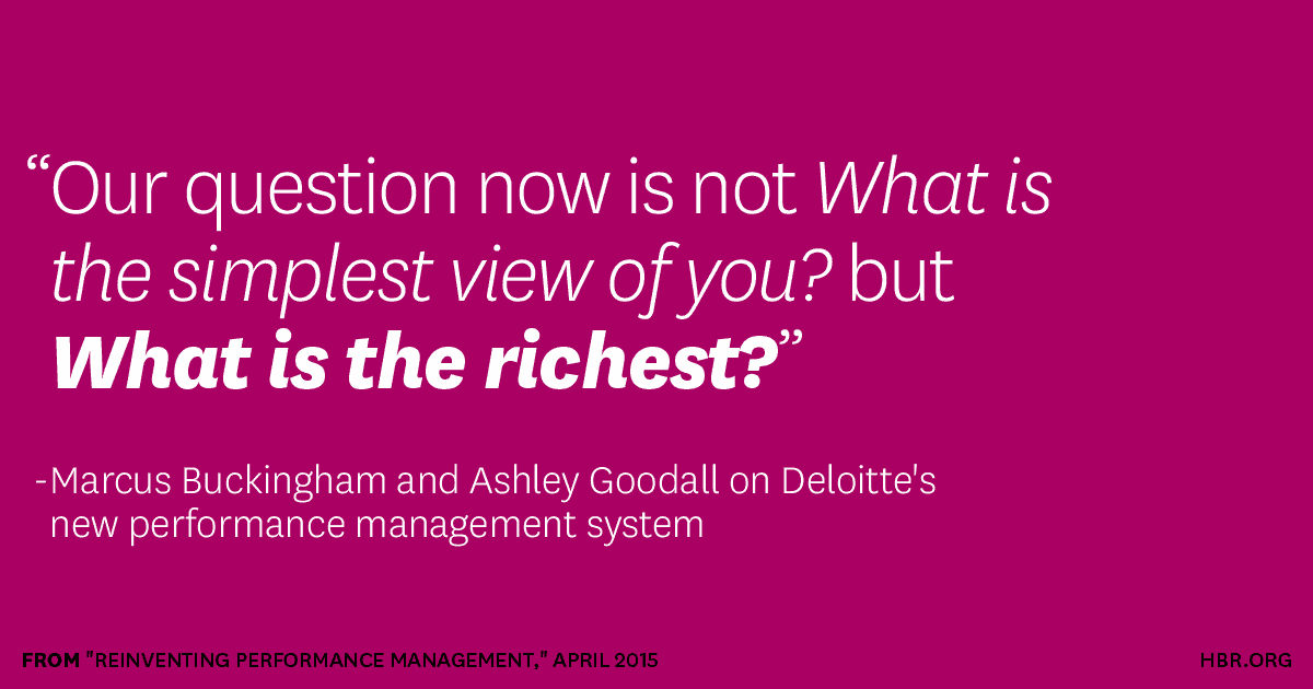 HarvardBiz's tweet image. Our must-read article of the week: Reinventing Performance Management s.hbr.org/1ChmAai