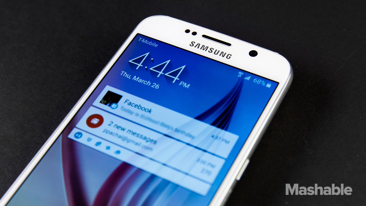 mashable's tweet image. Our review of the Samsung Galaxy S6: The best phone Samsung&apos;s ever made. on.mash.to/1HbtKy3