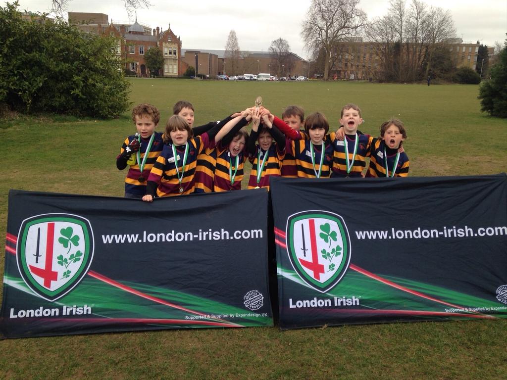 LIRFCCommunity's tweet photo. Congratulations to our St Patricks Day u7 champions @ColfesRugby. http://t.co/CEgidUDl2O