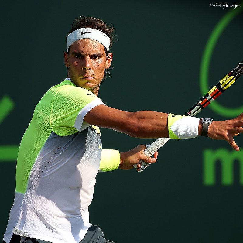 atptour's tweet image. .@RafaelNadal headlines on a busy Day 5 at @MiamiOpenTennis. Read preview: bit.ly/1I9HZUd #MarchMasters #atp