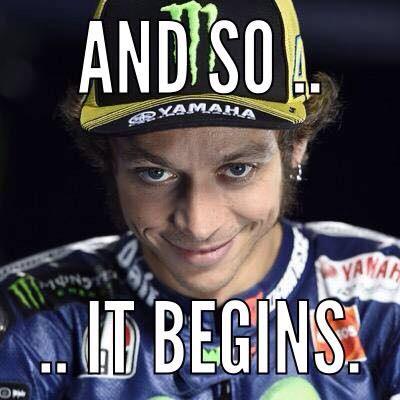 Moreshoes784's tweet image. #motogp WAKE UP AUSSIES we are almost a go