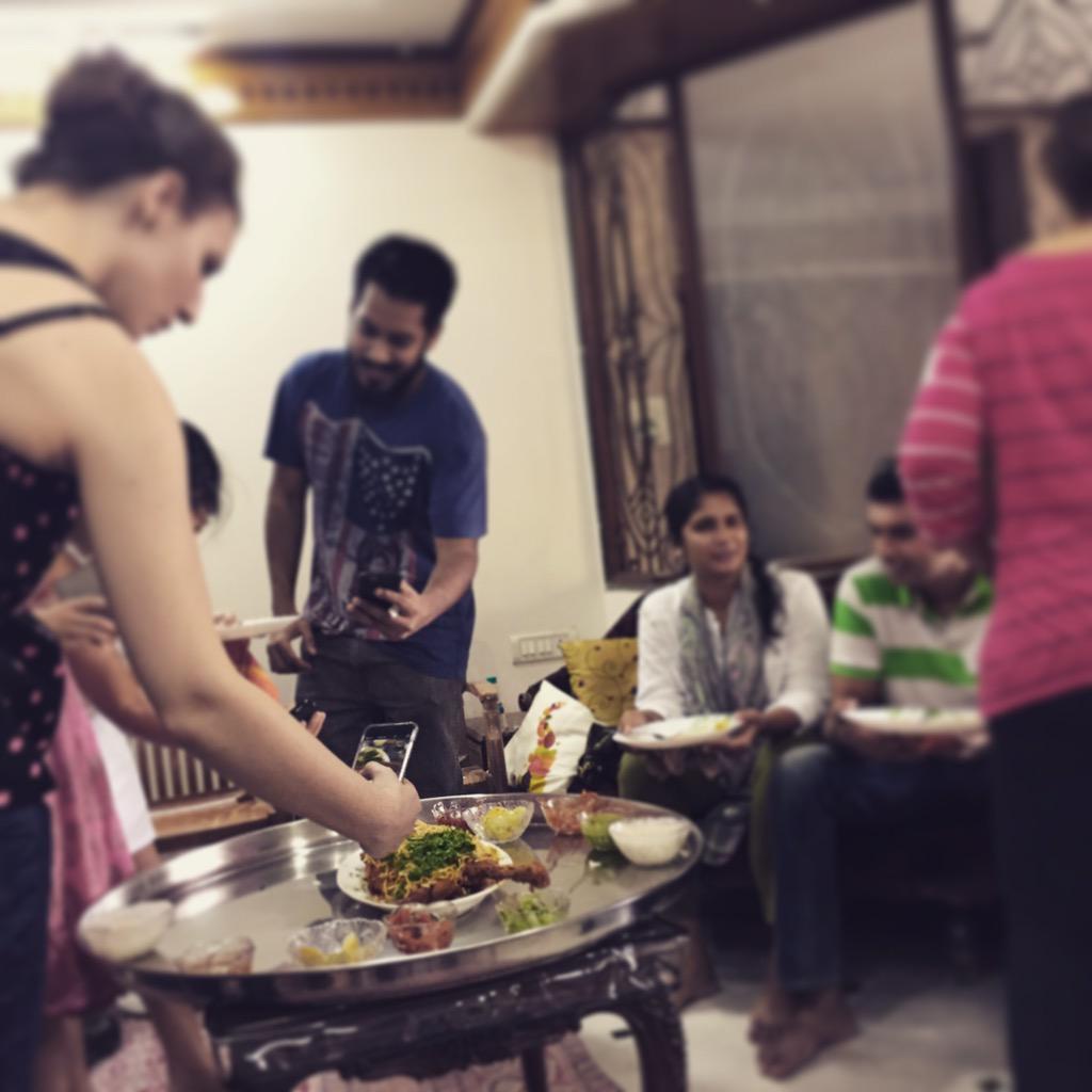 yashwecan's tweet photo. The Raan getting the attention it deserves @thebohrikitchen Team TBC @Bombay_Canteen visits Team TBK #bohrikitchen http://t.co/Pj6acC3QpA