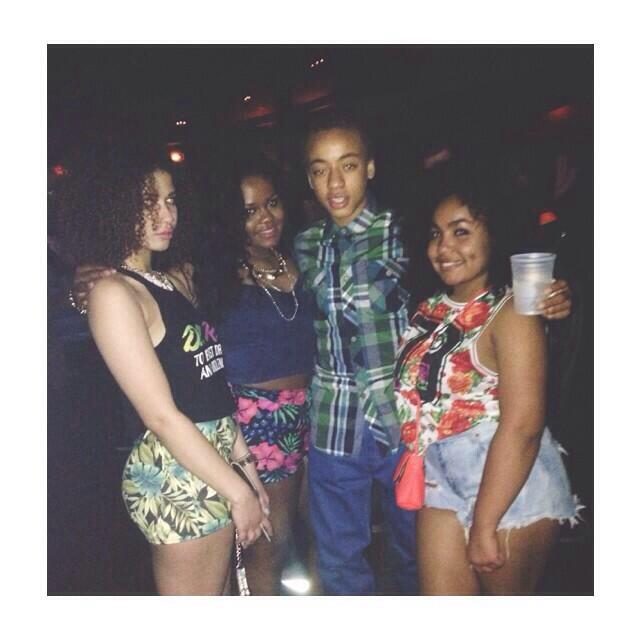 Juicy J Throwback! birthday last year  happy birthday Koreem! 