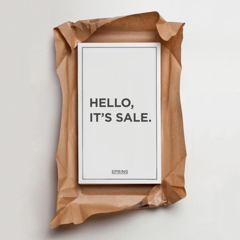thedistrictapp's tweet photo. #helloitsSPRING | Hello, it's SALE. 60 brands. 10 days. Up to 80% off. Ready? Go shopping—http://t.co/N9KwBiXJhP http://t.co/zF8eY9OccH