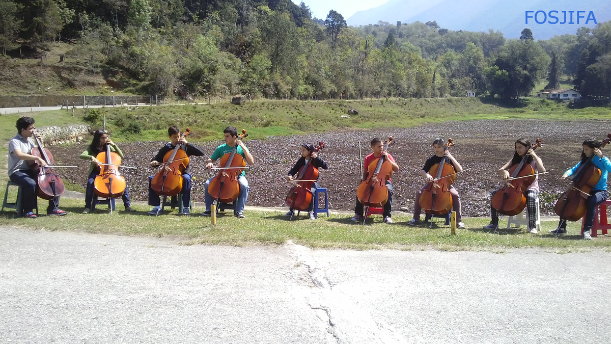 🎼 Conmemoración del Día Mundial del Agua con el Ensamble de Violoncellos Simón Bolívar. 🎻 #ElSistemaCumple40 <a href="/fosjiem/">ORQ. JUVENIL MÉRIDA</a>