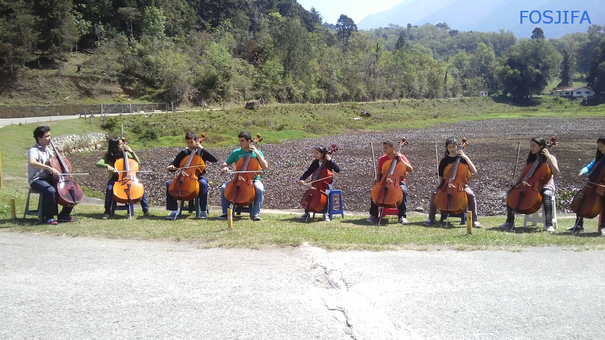 🎼 Conmemoración del Día Mundial del Agua con el Ensamble de Violoncellos Simón Bolívar. 🎻 #ElSistemaCumple40 <a href="/fosjiem/">ORQ. JUVENIL MÉRIDA</a>