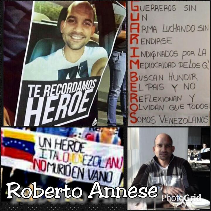bastiondelzulia's tweet photo. via: @fanyxD Hoy 1año de tu Partida #RobertoAnnese te recordamos héroe... Tu lucha no fue en vano.  http://t.co/phr5QsaYea @ResistenciaNort