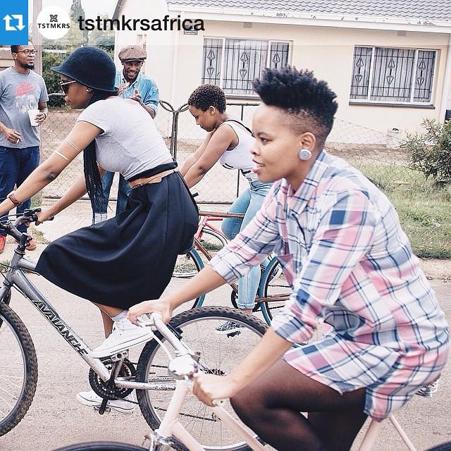 fixindiaries's tweet photo. #Repost @tstmkrsafrica ・・・ "Stylish women cycling, the people of Soweto were never ready!" - @sedi_ramone &amp; @twiggy… http://t.co/oCuMm5dHzv