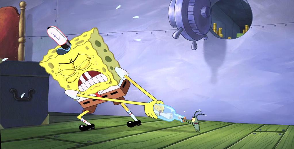 SpongeWikiaIT's tweet image. #SpongeBob #Fuoridallacqua #FilmdiSpongeBob