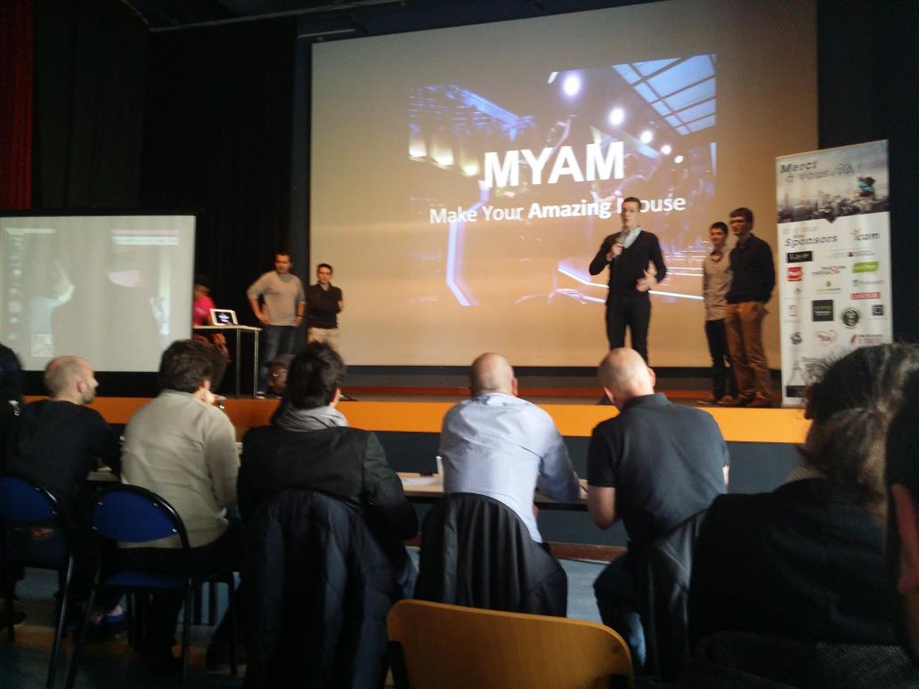 p_b3n's tweet photo. #myam, la souris nouvelle génération pour #Gamer et autres #geeks 100% customisable. Présenté au @SWToulouse #swto6 http://t.co/uFrQoXOVOq