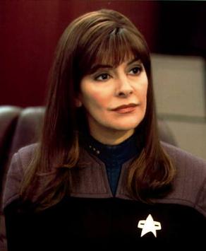 Happy Birthday to the lovely Marina Sirtis (Deanna Troi) 