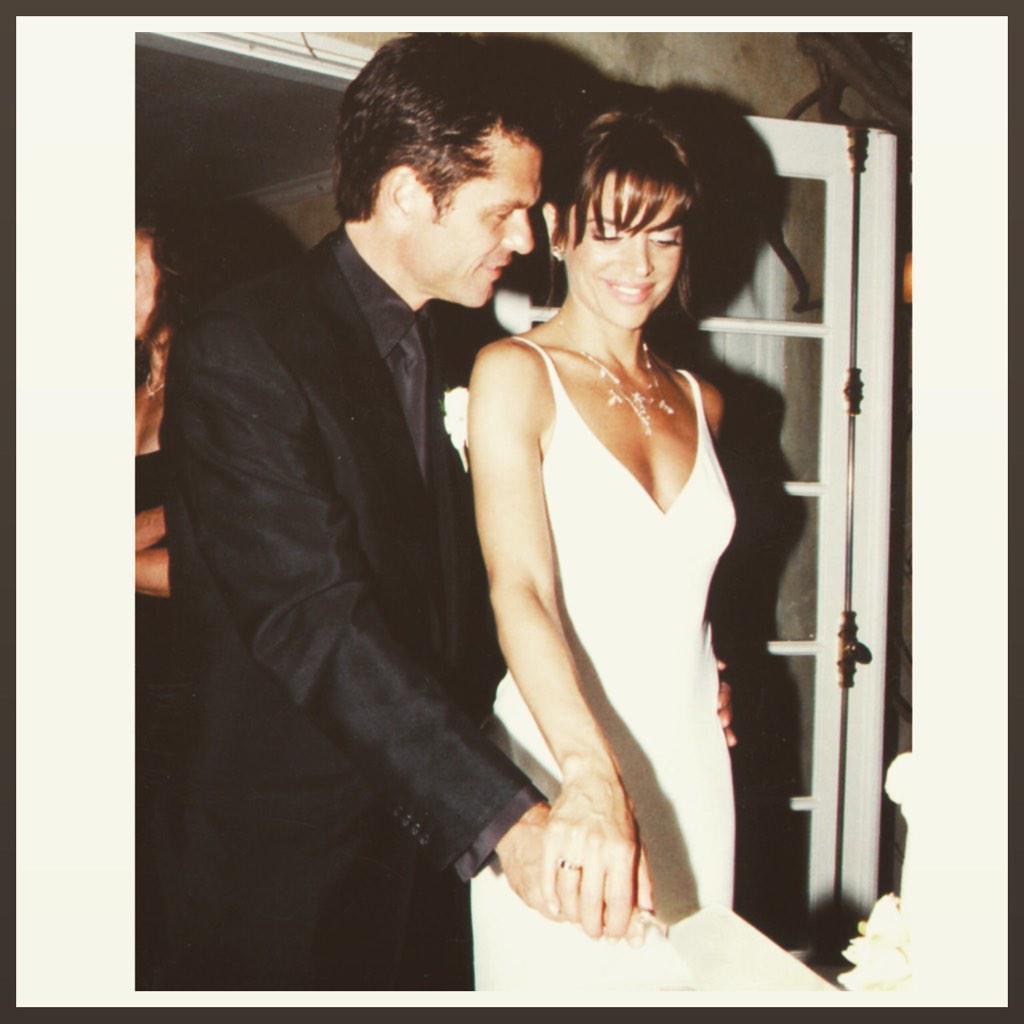 Cutting the cake! March 29, 1997. First day of forever!