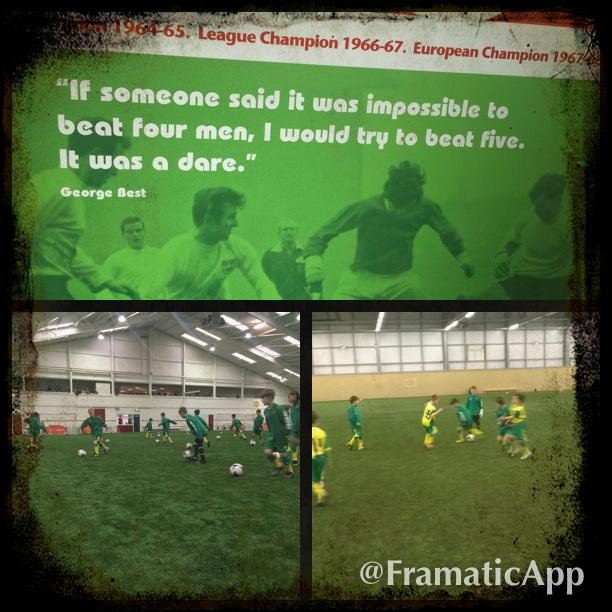 NorwichCityAcad's tweet photo. Take home message from the U8s - straight from the walls of Old Trafford! #magicians https://t.co/OS4Hx2Eppa http://t.co/PWPl04Obb8