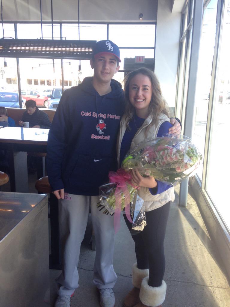 2 baseball lovers find each other just in time for prom!!!!! Congrats to SOPH PATTI AND AUSTIN MCCORMICK!!!!!!!