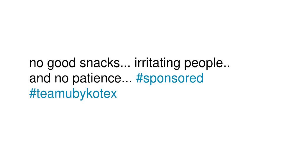 antanialt's tweet photo. Share what makes you a #PMMESS #sponsored #teamubykotex http://t.co/3Dov8l22VM