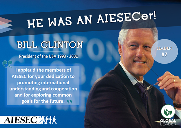 aiesecway's tweet photo. ...for peace and fulfilment of humankind's potential.
#AIESECway #AIESEC #AIESECworld #BillClinton http://t.co/P20rjj60tw