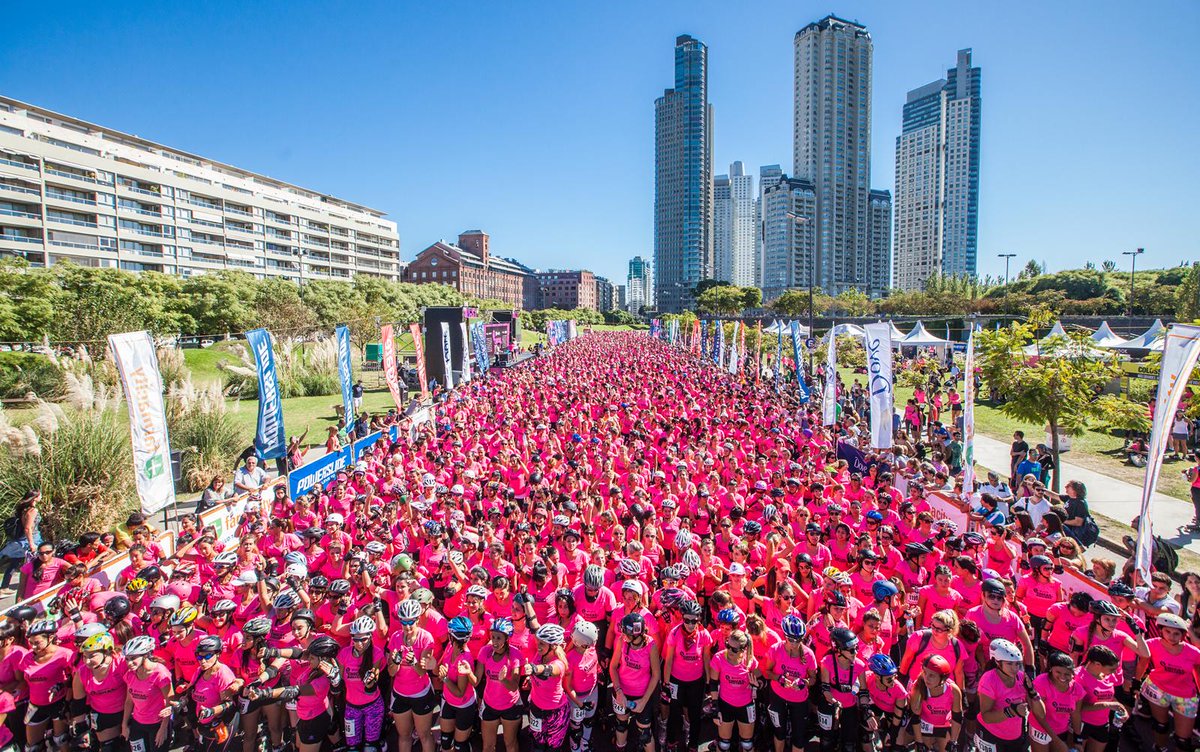 BsAsRoller's tweet photo. Y así fue la largada de @Farmacity #ChicasEnRollers 2015 en Puerto Madero. ¡Impresionaaaaaaaaaaaaaaaante! http://t.co/LgYZqQ95hV