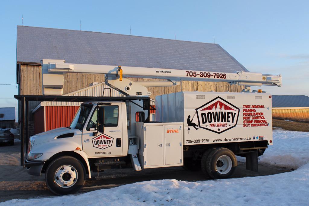 Bucket truck looks good!  Eager to start work.