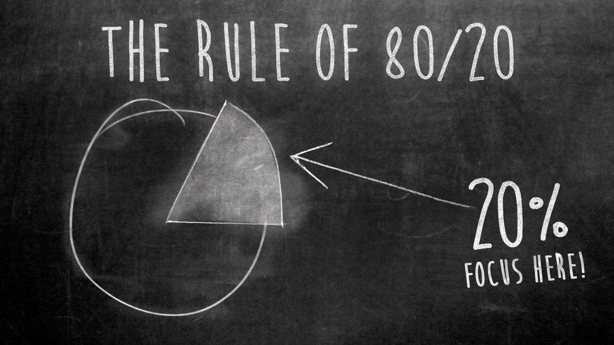 neemadan's tweet photo. Focus on customer potential worth over-time, not on single visit. 80-20 rule: 20% customers contribute to 80% revenue http://t.co/PPImrvf7TB