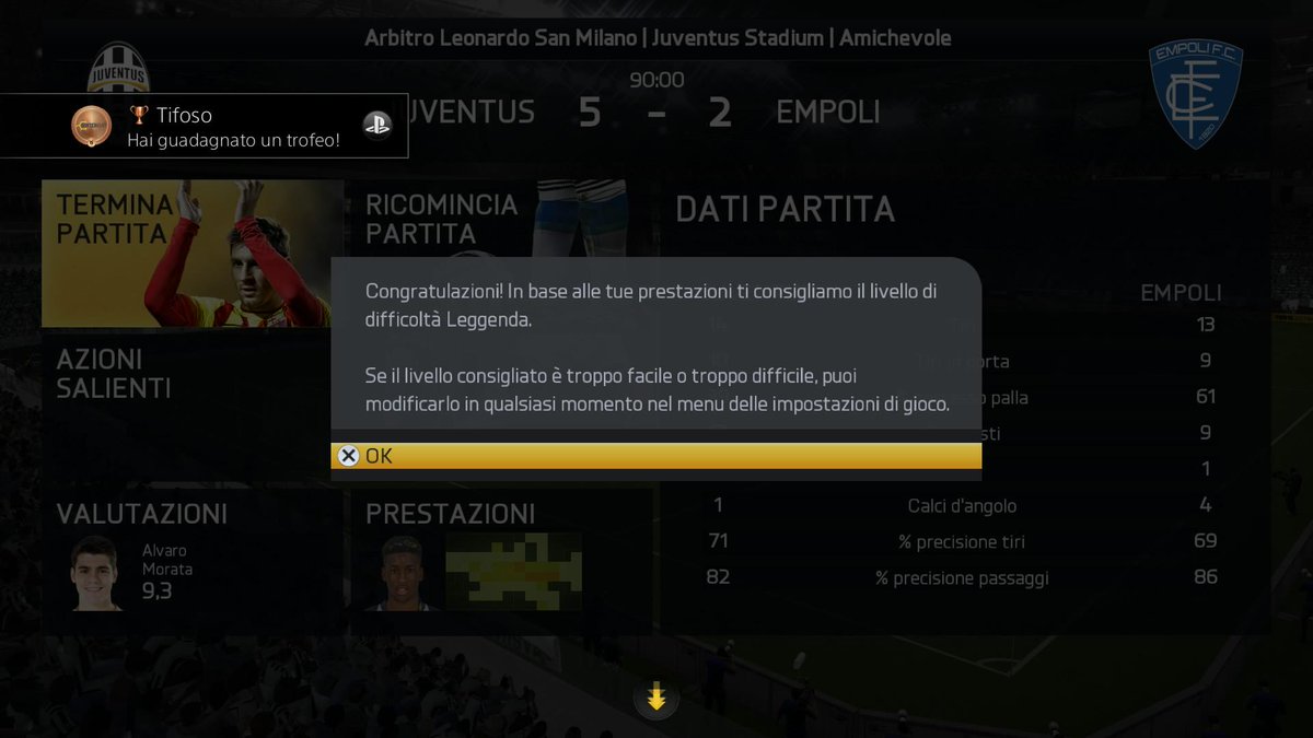GerardoDisanto's tweet photo. FIFA 15
Tifoso(Bronze) #PS4share http://t.co/2lfkKZETwF