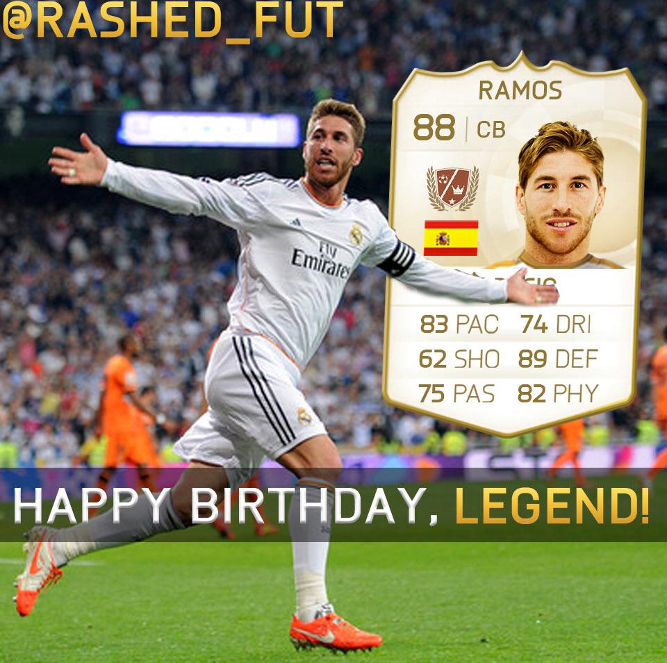 Happy Birthday, Sergio Ramos! 