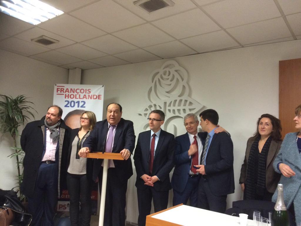 mpdelagontrie's tweet photo. après cette longue campagne un soir de réjouissance d avoir conserver le département de Seine saint denis à gauche http://t.co/7TIeqZjz2z