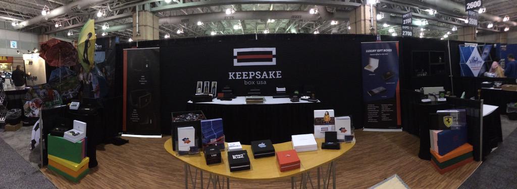 Premium_Color's tweet image. AC PPAI show - KeepSake Box USA was once again a hit! It is a kick to have folks so excited about your product...