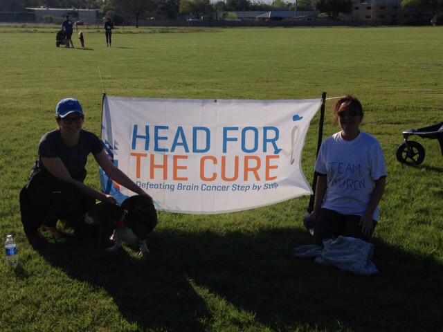 granitewinger's tweet photo. Wow Cecilia Abbott walked in honor of @laurencarney in the Head for the Cure! Great to have such great friends! http://t.co/nbHeSqgpsO