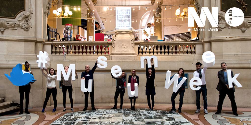 palaisdecouvert's tweet photo. Alone faster but together further! Thanks to all our audiences and other museums! #poseMW http://t.co/T8dtq1TLzz