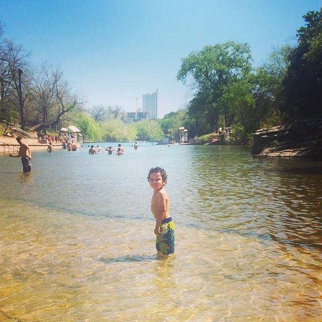 InstAustinTX's tweet photo. Swimming in March #vacation #austin #bartonspringpool #BartonSprings http://t.co/up6W7PUbNe http://t.co/ltc3sypyuj