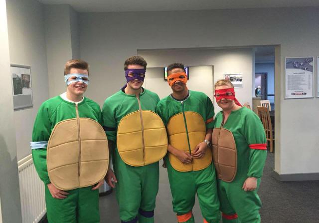 LSSportsCentre's tweet photo. Fancy dress for a 30th birthday🎉🎊 book your event with us now call 0113 285 5955 #events #fun #birthdays http://t.co/dLDbzpgy80