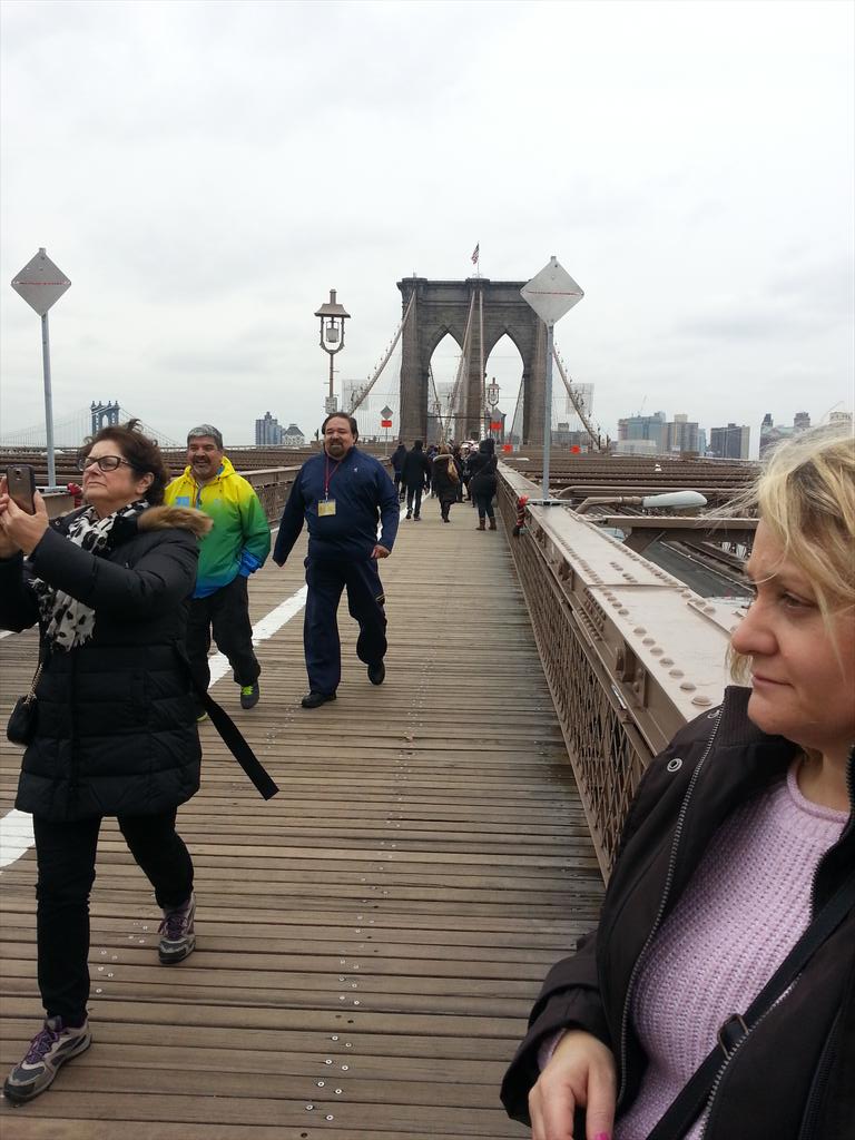 mayaffarmer's tweet photo. Back from NYC with @kerrycor. No running but miles of walking each day for our recovery. Training restarts tomorrow. http://t.co/R32MwrcW3S