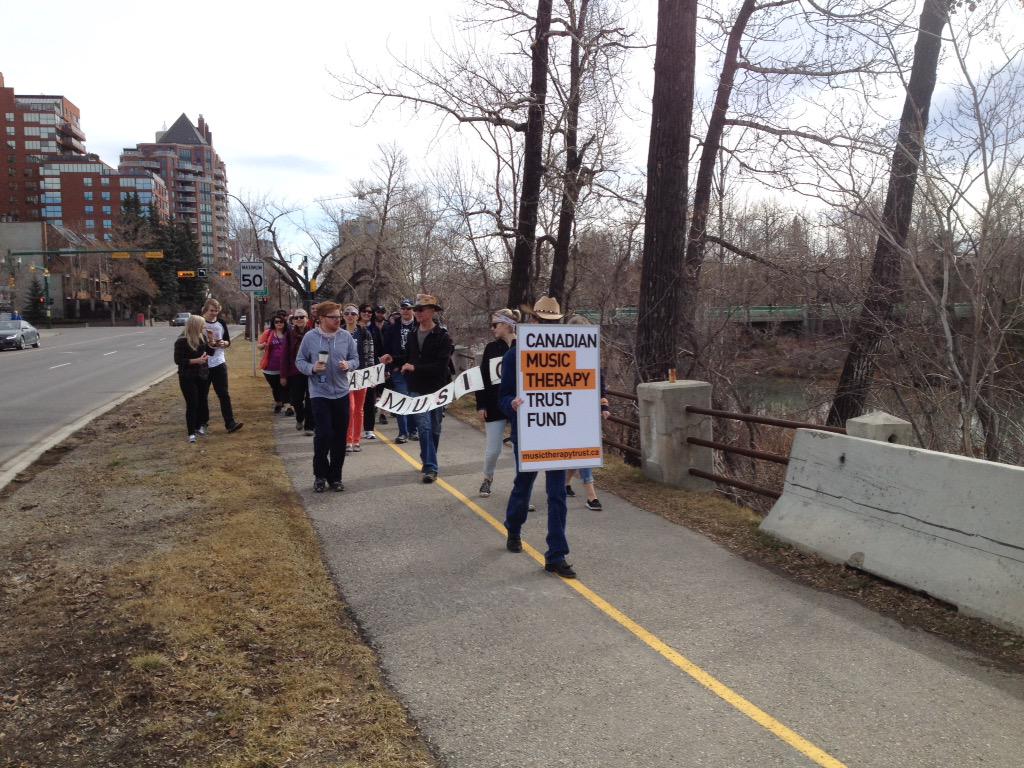 CMTTFeventsYYC's tweet photo. Got the whole gang in support today! #March4MT #musictherapyyyc #musictherapy #musicmatters http://t.co/5PRSmSzgZm