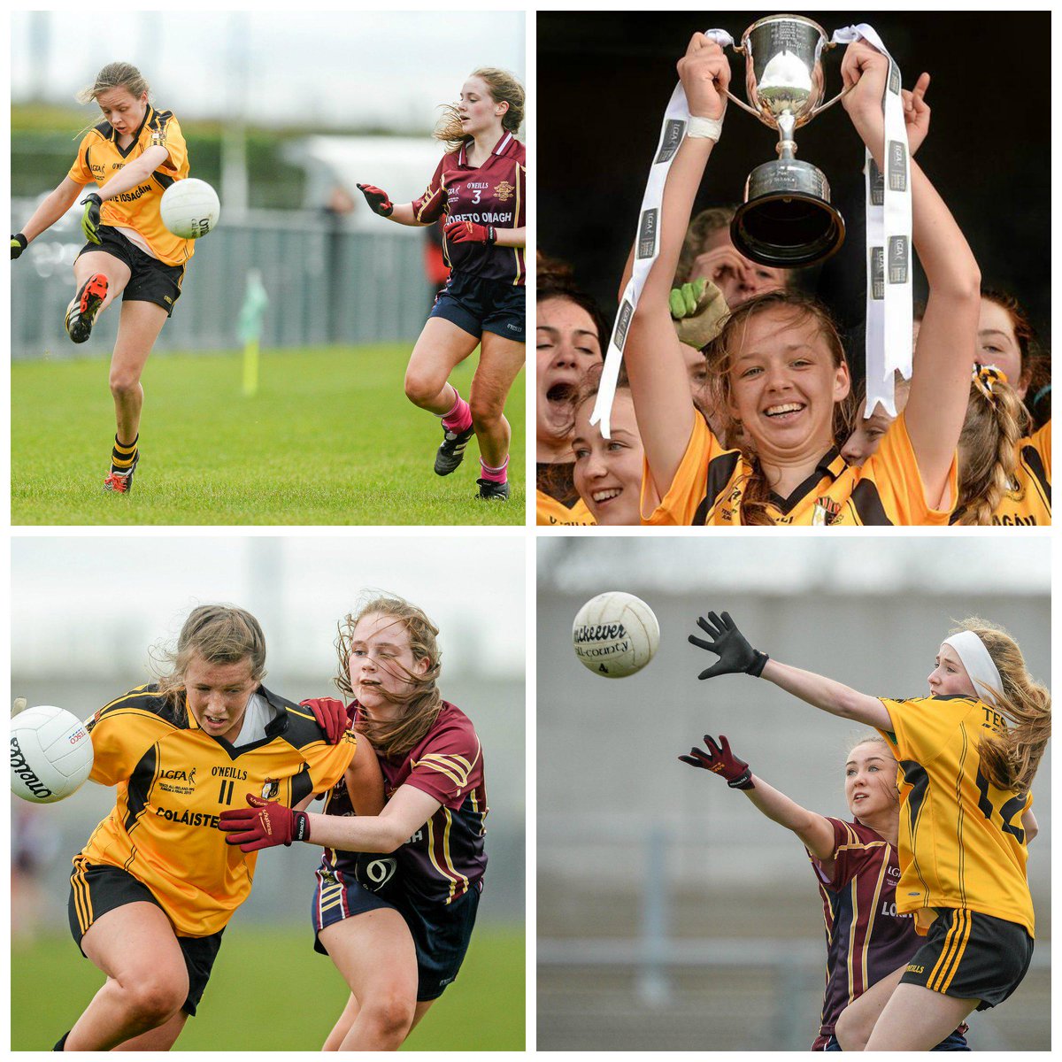 dublinladiesg's tweet photo. Highlight of the weekend was of course @Coliosagain emphatic PPS All Ireland Junior A victory #comhghairdeas http://t.co/bLLOqUMBMV