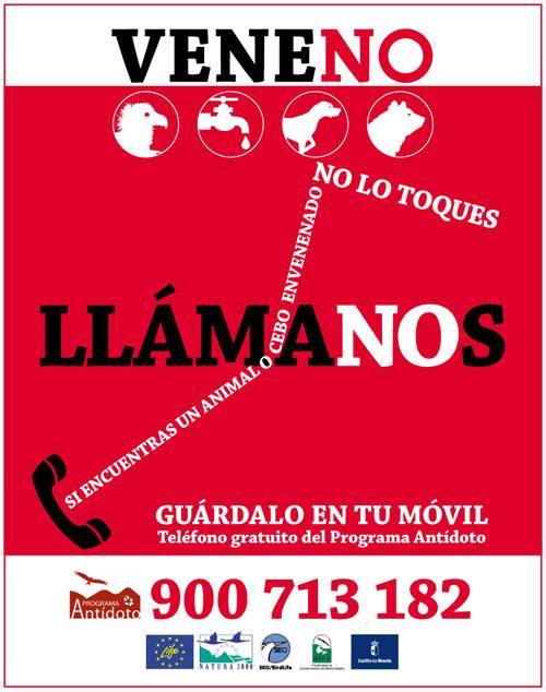 IgualdadAnimal's tweet photo. ¿Sabes qué hacer si encuentras #veneno o un animal envenenado? Guarda este teléfono para casos de necesidad. ¡RT! http://t.co/LtFHh29KuR