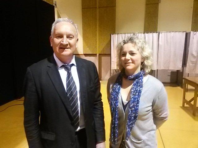 MontagneMoulins's tweet photo. #dep03 #Dompierre Le binôme Valérie Gouby - Alain Lognon (gauche sortante) élu avec 57,55 %. #Allier http://t.co/EwU53cNYVN