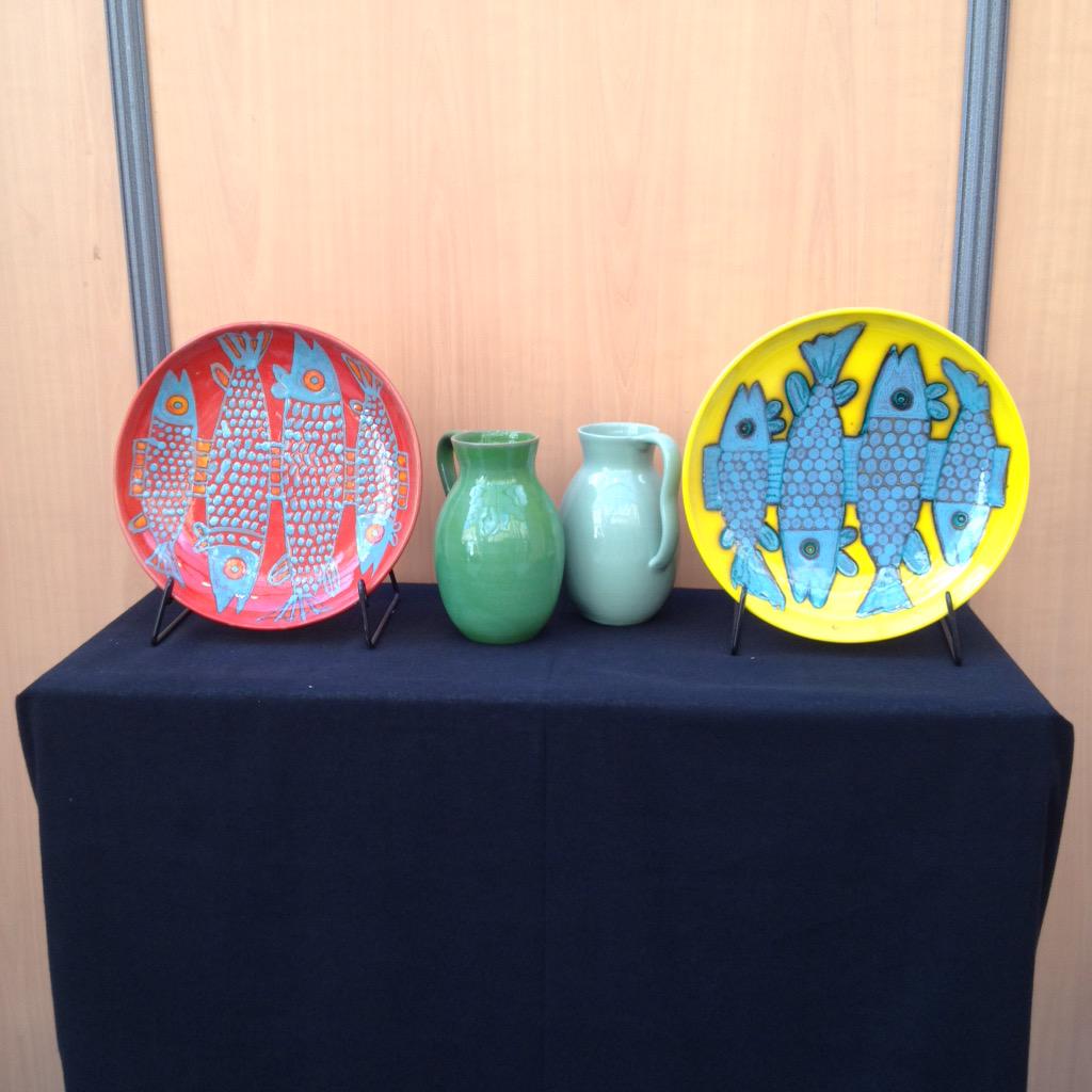 vprovanse's tweet photo. Les légendaires Buffile sont alive! Dynastie d'artistes aixois à l'expo. #provence #aix #aixmaville #art #ceramique http://t.co/C3DwMEuve3