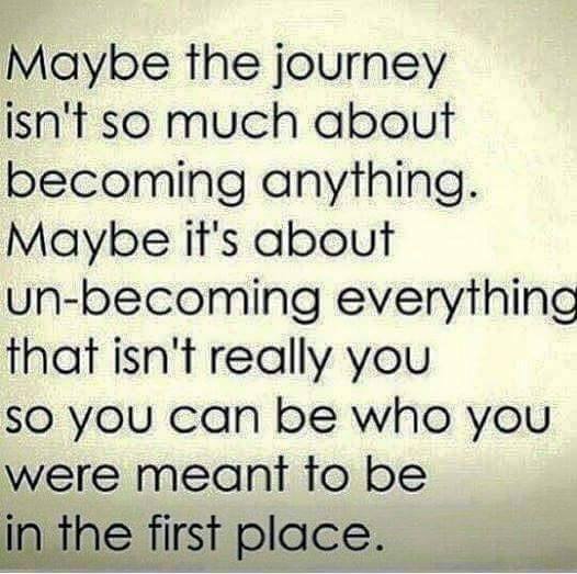 On letting go of what no longer serves us: