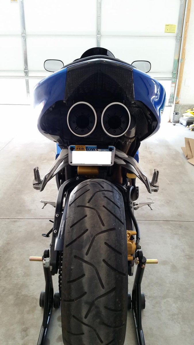 bradcook24's tweet photo. @jtiproducts got my JTI S2 installed. Excellent sound and looks sooo much better! #kawasakizx6r http://t.co/298ME3lGSc