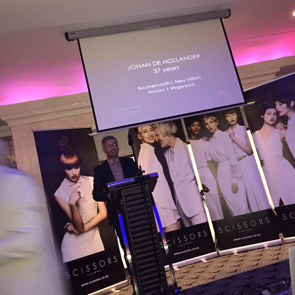 ajcpr93's tweet photo. Congratulations Johan for his long service award. 37 years, wowser! #scissorsawards #timetoshine http://t.co/qdBOsQhYlW